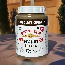 Chocolate Crunchy Peanut Butter | Middle East Peanut Butter